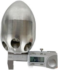 Stainless Steel Sewer Jetter Nozzle, 1" Female, Front 1 Back 8 by Unknown