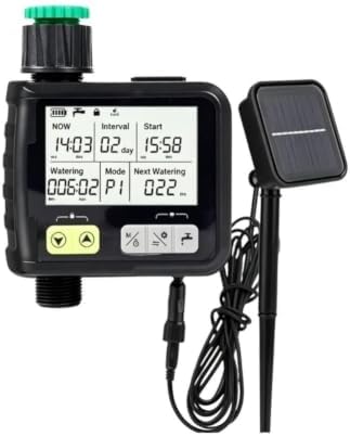 Rain-Sensing Solar Drip Irrigation System with Timer for Garden - Image 2
