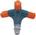 Garden Sprinkler 20 Pcs Plastic Rotary Three-Arm Sprinkler with 1/2" Male Thread Agriculture Lawn Irrigation 360 Degree Rotating Sprinkler Nozzle by Unknown