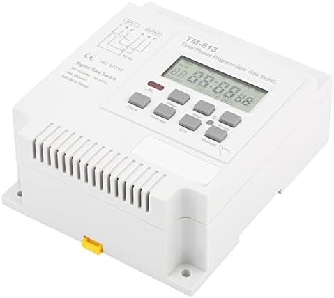 Smart Digital Programmable Timer Switch Three Phase 380V Weekly Time Relay 17 On Off Settings High Power 4KW for Industrial Equipment Water Pumps Commercial Lighting Systems - Image 4
