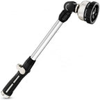 Heavy Duty 16 Inch Metal Watering Wand Garden Hose 9 Spray Patterns by LIYJTK