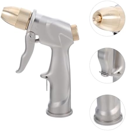 ERINGOGO Heavy Duty Hose Sprayer High Pressure Water Nozzle with Adjustable Flow, Ergonomic Handle, and Locking Bar for Car Washing, Pet Bathing, and Outdoor Watering - Image 7