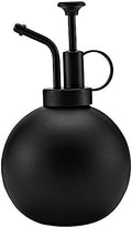 Black Watering Can Xmas 500ml Stainless Steel Alloy Simple Design by IWOWHERO
