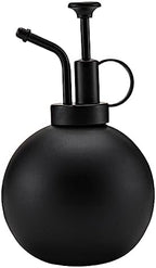 Black Watering Can Xmas 500ml Stainless Steel Alloy Simple Design by IWOWHERO
