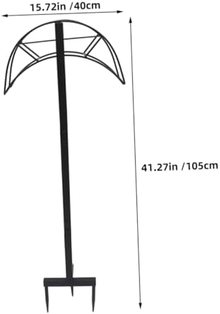 Portable Garden Hose Holder Stand, Heavy Duty Iron for Outdoor Use - Image 2