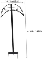 Portable Garden Hose Holder Stand, Heavy Duty Iron for Outdoor Use - Image 2