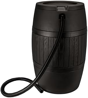 Bushman Spruce Creek Rain Saver Barrel, 54 Gallon, Black - Image 3