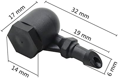 Garden Lawn Sprinkler Irrigation System 200 Pieces of 4 Mm Barbed Atomizing Nozzle Agricultural Cooling Dust Removal Spray - Image 2