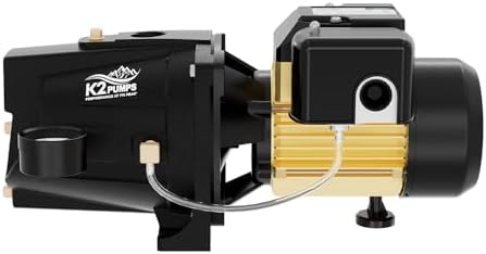 K2 Pumps WPS07502K 3/4 HP Cast Iron Shallow Well Jet Pump - Image 4