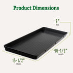 Gardeners Supply Company Large Plant Tray - Image 2