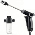 Jet Nozzle Pressure Washer-Turn Any Hose Into High-Pressure Water Cleaning Jet,Rotating Nozzle with 3 Spray Modes and Can Control The Flow of Water for Garden Hose,Patio, Car (with a Spray Bottle) by Unknown