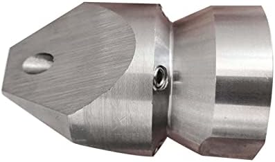 Sewer Jetter Nozzle for Pressure Washer and Pipe Unclogging, 1in Female Thread - Image 7