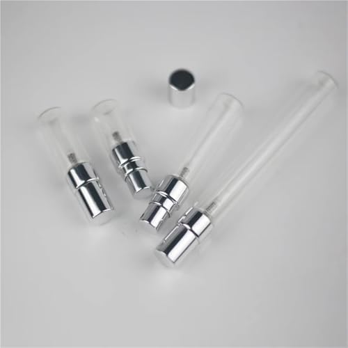 50pcs Refillable Glass Perfume Bottles 2ml 3ml 5ml 10ml Travel Atomizer with Black Cap - Image 5