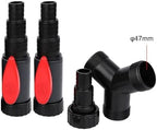 DONGKER 3 Way Hose Connector,Y Distributor Inlet Hose 25/32/38 mm (1"/1.25"/1.5") for Pond Pump Fish Tank Filtration Water Exchange Garden Irrigation - Image 4