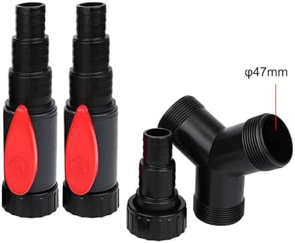 DONGKER 3 Way Hose Connector,Y Distributor Inlet Hose 25/32/38 mm (1"/1.25"/1.5") for Pond Pump Fish Tank Filtration Water Exchange Garden Irrigation - Image 4