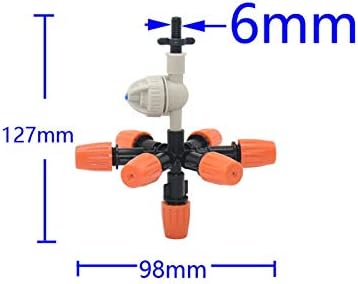 Garden Misting Sprinkler Nozzle Anti Drip Atomizing Irrigation Connector - Image 6