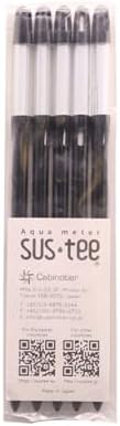 Sustee Aquameter - Medium - Black - Bundle of 5 - Leave-in Soil Moisture Meter for Potted Plants - Plant Water Sensor - Refillable - Image 2