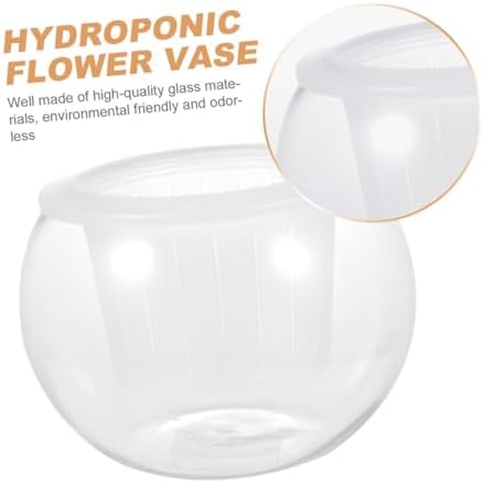 BESTonZON Hydroponic Glass Vase Set 20pcs Round Globe Glass Flower Container Decorative Planter Pots for Indoor Plant Propagation and Home Table Centerpiece - Image 7