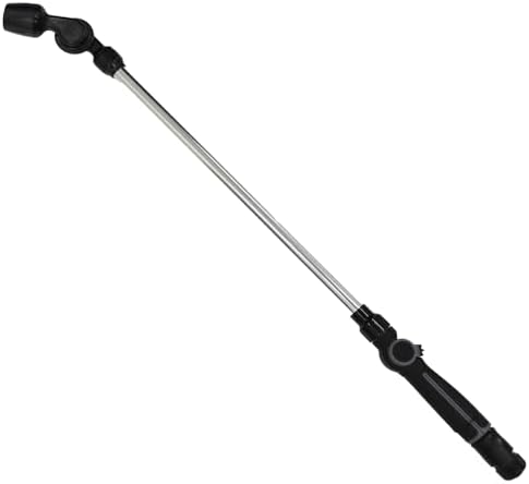 Green Life SJN-80SL Car Wash Cleaning Nozzle, 270 Degree Angle Adjustment, 3 Water Shapes, Black, Total Length 31.5 inches (80 cm), Super Jet Long Nozzle III by Lifestyle