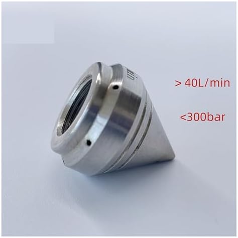 Stainless Steel High Pressure Sewer Jetter Nozzle 3/8' 1/2' 3/4' Chisel Point Nozzle, Drain Jetter, 5000 PSI, 40-70L Hose Cleaner(1/2 female 60L 1PC) - Image 2