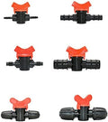 Hose Connector Adapter 20 Garden Taps 4/8/10/12/16/20mm Hose Water Valve PE Pipe Home Garden Greenhouse Micro Irrigation (Color : 20mm x 25MM) by Unknown