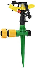 Garden Sprinkler Garden Rotating Nozzle with Supporting Nail, Seesaw Nozzle, Adjustable Angle Water Nozzle for Irrigating Lawn 1 (Color : 1I2 to 1I2) - Image 5
