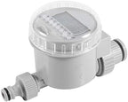 Solar Irrigation Timer for Garden, Eco-Friendly Programmable Watering Controller with LCD Display, Rainproof, Includes 2 Rechargeable Batteries and Stainless Filter Net, 16 Program - Image 3