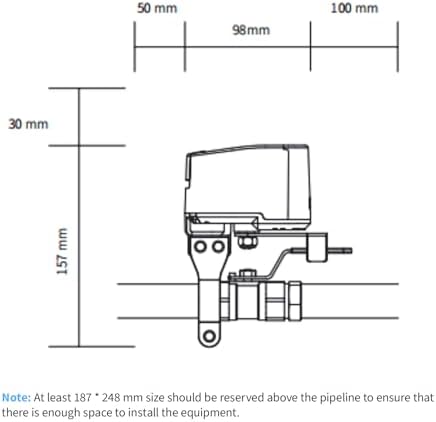 Aqara Smart Valve Controller T1,Matter Over Bridge, Zigbee 3.0 Hub Required - Image 2