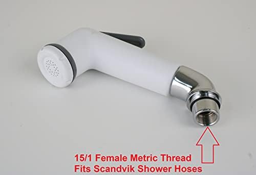 Scandvik 10278P Elbow Sprayer Handle with Trigger White, pair - Image 2
