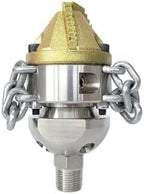 3/8" 1/2" High Pressure Rotating Chain Nozzle 40L 70L for Sewage Sludge Blasting & Pipeline Dredging Machine(With timing function) by Unknown