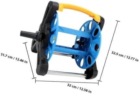 Freestanding Garden Hose Storage Rack, PP Holder, Blue - Image 2