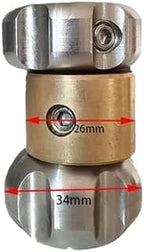 G3/8 SS V-Hammer Rotopuls Vibration Nozzle, 30L-40L - Image 2