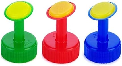 3pcs Gardening Plant Watering Attachment Spray-head Soft Drink Bottle Water Can Top Waterers Seedling Irrigation Equipment by Unknown