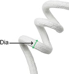 Self Drip Watering Cotton Core Rope Capillary Wick Cord, for Garden Home Plants Violet Potted DIY Automatic Irrigation Equipment (Size : Length 10m Dia 6mm) - Image 2