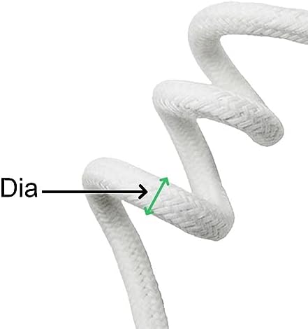 Self Drip Watering Cotton Core Rope Capillary Wick Cord, for Garden Home Plants Violet Potted DIY Automatic Irrigation Equipment (Size : Length 10m Dia 6mm) - Image 2