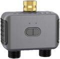 WiFi Water Timer, 2 Zone Smart Sprinkler Timers with Rain Delay and Manual Auto Mode, Dual Outlet Hose Timer for Garden Lawns Yards (EU Plug) by Unknown