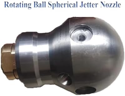 3/8" Rotating Ball Sewer Nozzle - High Pressure Spherical Jetter for Drain Cleaning(3I8 Female 50LPM) - Image 5