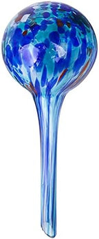Aqua Hand Blown Glass Water Bulbs Plant Flower Watering Globes Cans Glass Ball for Home Decor (1, Multi) by ACEVER--LivewithSmile
