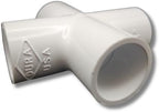 10 Pack - Dura Plastics Schedule 40 PVC Slip Cross | High-Capacity 4-Way Connection | Irrigation & Plumbing | 420-005 (1/2" 10 Pack (P12X-10)) - Image 3