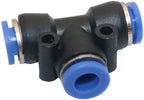 5 Pcs 10mm Tee Connector Garden Irrigation Quick Connectors Pneumatic Joint Mist Cooling System Adapters - Image 5