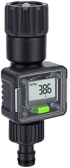 Digital Water Meter with Brass Inlets, 180° Rotatable LCD - Image 7