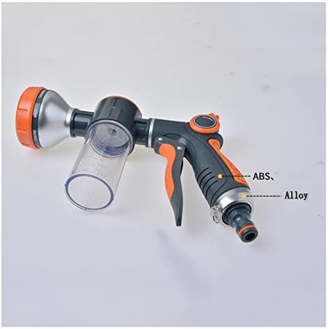 Foam Water Gun Hose Nozzle Car Wash Cleaning Tools Garden Lawn Watering Irrigation Sprinkler Spray Gun Garden Supplies(P01) - Image 3