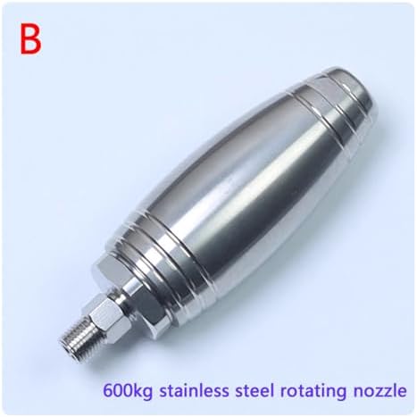 Rotary 500kg Ultra-high Pressure Ceramic Car Washing Machine Nozzle, Stainless Steel Quick Connect Water Gun Nozzle Nozzles - Image 2