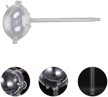 POPETPOP 3pcs Convenient Self-Watering Globe Automatic Plant Watering Tool Unique Cartoon Pig Design for Indoor and Outdoor Potted Plants Easy to Use and Height - Image 3
