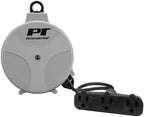 Performance Tool W2275 20' 18GA Retractable Cord Reel with Spring Loaded Auto-Rewind - Image 2