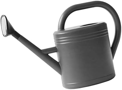 LICAEVEY 8L Plastic Household Watering Can Large Capacity Long Spout Thickened Planting Bottle for Garden, Large Capacity, Long Spout Design (Grey) - Image 2