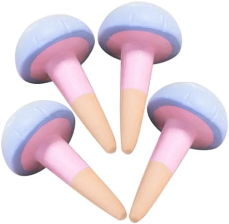 4pcs Pink Watering Spikes for Flower Hanging and Patio Plants Reusable by UONLYtech