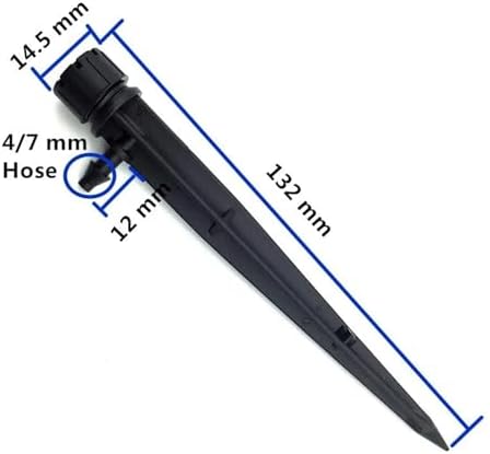 Adjustable Flow Drip Emitters 360 Garden Lawn Irrigation System Transmitter Nursery Sprinkler for 4/7mm Hose - Image 4