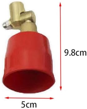 2PCS Atomization Adjustable Nozzle Garden Plastic Alloy Cyclone sprayer nozzle(Universal-Big) - Image 2