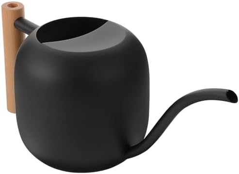 Xmas Stainless Steel Spray Watering Can 1200ml Vintage Black for Plants by UPKOCH